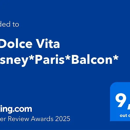 La Dolce *disney*paris*balcon*
